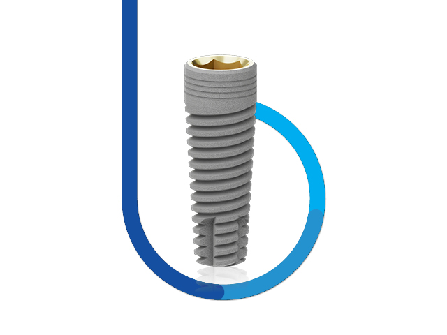 Bioline CDI Silindirik Implant